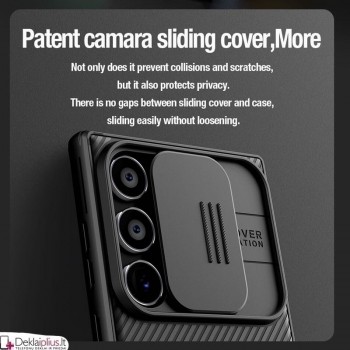 Nillkin Camshield dėklas su kameros apsauga - juodas (Samsung S24 Ultra) Nillkin Camshield dėklas su kameros apsauga - juodas (Samsung S24 Ultra)